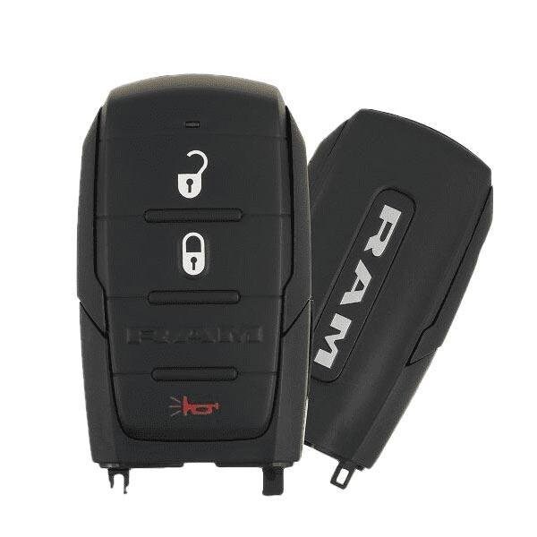 Oem OEM: NEW: 2019 - 2020 Ram 1500 Pickup Smart Key 3B - OHT-4882056 - 433 MHz - Black Sides RSK-DDG-2804 - main